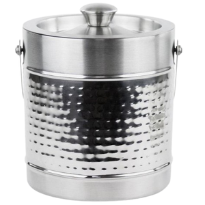 Cubo de hielo de diseño hecho a mano con acabado brillante de alta comercialización Cubo de hielo de vino de acero inoxidable de doble pared para Bar Hogar y Hotel - Product Image 4