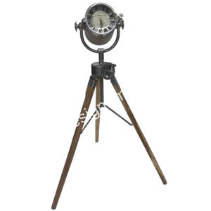 Support d'horloge en métal facile à déplacer Prix de gros Meilleure vente Horloge élégante Affichage de la vaisselle Horloge portable décorative Offres Spéciales - Product Image 6