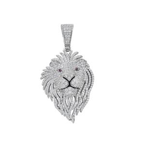 RB GEMS alta calidad personalizado Unisex Iced Out Silver Hip-hop 3D Lion Face Ring VVS Moissanite para hombres mujeres anillos de diamantes - Product Image 4