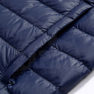 Chaqueta Acolchada para Hombre, Diseño Profesional, Corte Ajustado, Transpirable, para Invierno, Cuello Alto, Uso Casual al Aire Libre, Nailon/Poliéster - Product Image 6