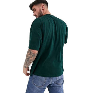 Camisetas Casuales de Jersey para Hombre de Alta Calidad, Corte Holgado, con Impresión de Logotipo Personalizado, 100% Algodón, Secado Rápido y Transpirables - Product Image 2
