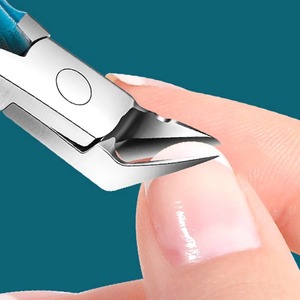 Cortaúñas Manual de Acero Inoxidable con Cuchilla Recta para Uñas Encarnadas y Gruesas, Cortaúñas con Punta Afilada para Manicura - Product Image 1