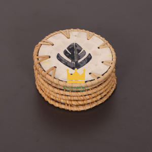 Personnalisez l'ensemble décoratif de caboteur de nacre et de rotin pour la décoration de partie meilleure vente avec de haute qualité du Vietnam - Product Image 1