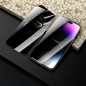 Pellicola Protettiva Privacy Anti-spia in Vetro Temperato per iPhone 16 15 14 e <span class=keywords><strong>Samsung</strong></span> iPhone 12 13 11 Pro Max - Product Image 5