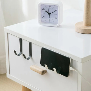 Ganchos multiusos para puerta de armario de cocina, gancho trasero, estante para colgar ropa, abrigo, sombrero, colgador de toallas, gancho de almacenamiento, accesorios de baño - Product Image 5