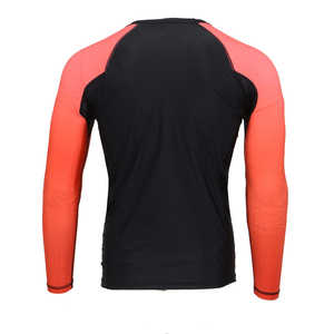 Rash Guard personnalisé de haute qualité léger pour hommes couleur unie manches longues Gym Training Rash Guard - Product Image 4