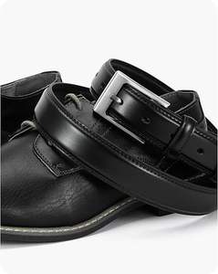 เข็มขัดยีนส์ลำลองผู้ชายขายส่งปี 2026 เข็มขัดสำหรับชุดทางการ คุณภาพสูง หนังแท้ ดีไซน์ทันสมัย โลโก้สั่งทำได้ หัวเข็มขัดดีไซน์ใหม่ - Product Image 2