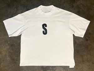 T-shirt surdimensionné Streetwear personnalisé en coton lourd pour hommes T-shirts lourds haut décontracté T-shirts brillant paillettes strass chemise - Product Image 6