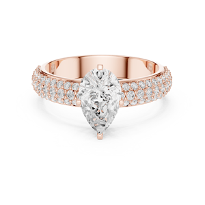 10K Wedding <b>Ring</b> <b>Set</b> for Women in <b>Gold</b> Finish - Product Image 2