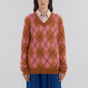 Suéter de Punto Ajustado y Transpirable para Mujer, con Logotipo Frontal, Colores y Diseños Personalizados, Ropa Casual de Invierno de Alta Calidad para Venta al Por Mayor - Product Image 2