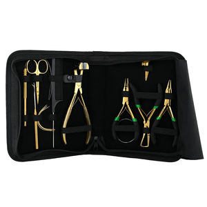 Professional Made Beauty Salon Stainless Steel Hair Extension <b>Tools</b> Kit <b>Multi</b> Function <b>Pliers</b> for Hair Extension - Product Image 3