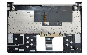 ใหม่สำหรับ HP OmniBook 5 16-AF 16-AG ฝาครอบด้านบนพร้อมคีย์บอร์ดเรืองแสงสีเงินไม่มีปุ่ม AI P34239-001 - Product Image 3