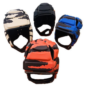 Logotipo personalizado impreso Servicio OEM Fútbol americano y Rugby Head Guard Protector 7v7 Cascos Deporte al aire libre Fútbol americano - Product Image 4