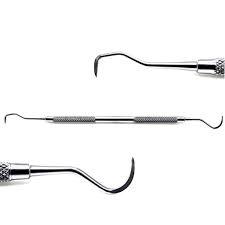 Raspador Dental de Hoz, Raspador Jequette, Removedor de Tarter Anterior, Instrumentos Periodontales - Product Image 2