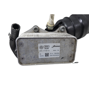 Filtro Olio Completo con Scambiatore Acqua/Olio per AUDI A3 RS3 Serie (8V) 07K117021G DAZ Benzina 2500 (12>20) - Product Image 3