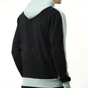 Vêtements - Sweat-shirt à capuche personnalisé avec logo brodé en relief - Sweat-shirt épais délavé - Streetwear - Sweat-shirts et sweats à capuche oversize pour hommes - Product Image 3