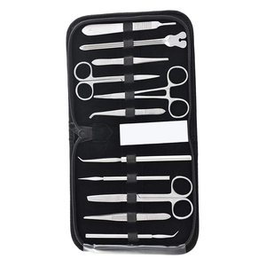 Kit de dissection manuel réutilisable de haute qualité en acier inoxydable de qualité chirurgicale Instruments chirurgicaux Anatomie Set Medical Basic - Product Image 2