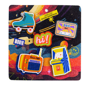 Custom Design Shape Cartoon Woven Logo Patches - Product Image 4