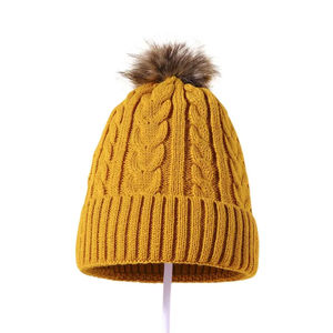 Wholesale Custom Logo Knit <b>Beanie</b> Winter Warm Ribbed Embroidered Cuffed Fisherman <b>Slouchy</b> <b>Beanies</b> Outdoor Fashion Skullcap - Product Image 5
