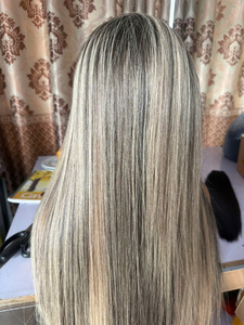 Frontal <b>Lace</b> <b>Wig</b>, Cuticle Aligned Virgin Raw <b>Wig</b>, Unprocessed 100% Human Hair <b>Wig</b> - Product Image 3