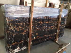 Losas de Mármol Negro y Dorado King de Pakistán en Varios Tamaños Personalizados, Losas de Mármol Natural King Gold Premium para Interiores - Product Image 6