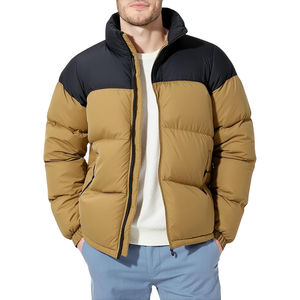 Veste imperméable personnalisée de haute qualité pour hommes, design léger et matelassé, vêtements décontractés d'hiver, vestes matelassées pour hommes - Product Image 1