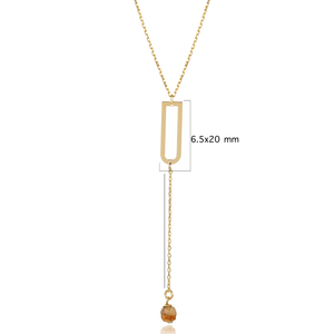 Collar con Dije de Boda Redondo con Diseño Geométrico Simple, Chapado en Rodio, Joyería Turca Hecha a Mano de Plata de Ley 925 al por Mayor - Product Image 3