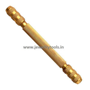 Wholesale Double Ended <b>Pin</b> Vise with Custom Logo Stainless Steel Brass Jewelry Making Tool - Product Image 5