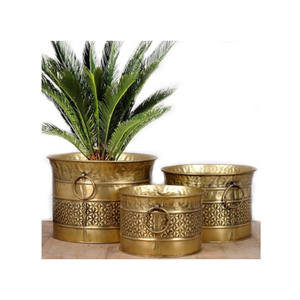 Cooper-maceta de flores antigua para decoración del hogar y jardín, hecho a mano jarrón de flores, artículo decorativo para suelo de lujo, la mejor calidad - Product Image 4