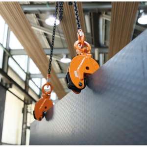 La plaque d'acier à yeux de levage articulés BETA-ROBUR serre les câbles en acier haute performance pour un levage sécurisé - Product Image 2