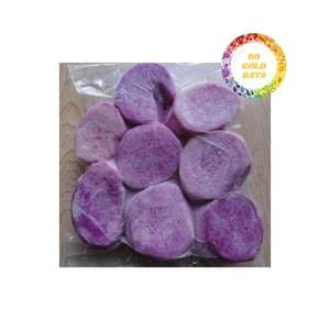 Yam morado congelado de primera calidad, perfecto para hornear platos, bebidas suaves y diversas aplicaciones culinarias con sabor dulce natural - Product Image 1