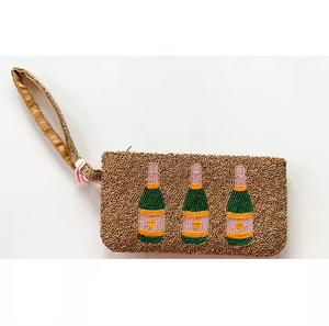 Broderie porte-monnaie à la main fermeture à glissière accessoire coton cadeau à la mode pour elle pour toutes les occasions par MD Handicrafts - Product Image 1