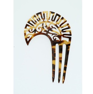 Regalo ecológico elegante Vintage cuerno de búfalo pelo horquilla pasadores y Clips cuerno pelo Stick características elegantes - Product Image 3