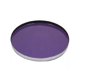 Posavasos de Metal redondo de 8cm al por mayor, posavasos para aperitivos, platos, taza de café, platillo, posavasos de Metal de Color púrpura diario - Product Image 1