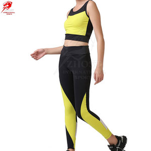 New Design Hot Sale High Elasticity <b>Yoga</b> <b>Set</b> For <b>Yoga</b> Training Seamless Knitting Sportswear Outfit For Sale - Product Image 2