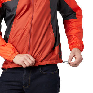 Chaqueta impermeable y transpirable de carcasa dura para hombre, a prueba de viento, impermeable, con cuello con capucha, equipo de exterior de una sola capa con forro - Product Image 6