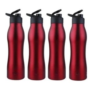 Gobelet en acier inoxydable de style durable Flora Design bouteille d'eau en métal coloré à prix compétitif - Product Image 1