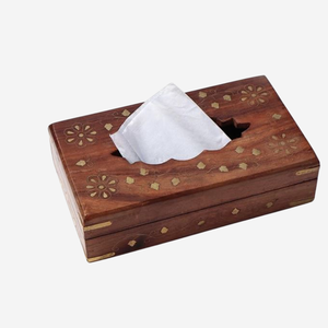 Porte-mouchoirs en bois naturel de la plus haute qualité distributeur de mouchoirs carré porte-serviettes adapté aux paramètres de la maison et du bureau - Product Image 6