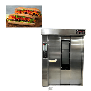 Iron Stainless Steel 24-Trays Rotary <b>Oven</b> With Altuntop Trolley in Stock Motor 1.5Hp Gas <b>Oven</b> Electric Kien an Manufacturer - Product Image 1