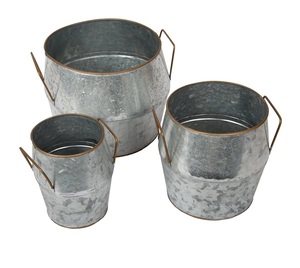 Huge Demand Garden <b>Planter</b> in Galvanized <b>Planters</b> and Pots for Indoor <b>Outdoor</b> Home Garden Decor <b>Planter</b> for Hotel Restaurant - Product Image 2