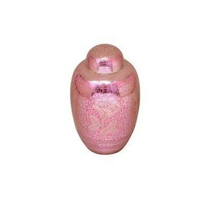 Urnes funéraires en aluminium fini étain de conception différente Urnes funéraires indiennes de super qualité pour cendres humaines - Product Image 5