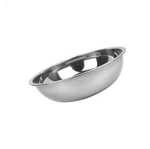 Bol à salade en métal sur mesure, bol de service alimentaire, vaisselle, bol de table pour la maison, l'hôtel, finition argentée faite à la main - Product Image 3