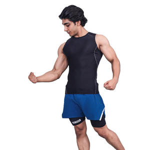 Débardeur décontracté pour hommes Haut de gymnastique tricoté respirant à la mode avec nouveau design grande taille fabriqué au Pakistan - Product Image 2