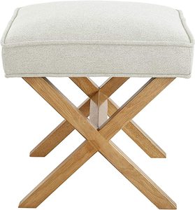 Solid Wooden Parogi <b>Ottoman</b> <b>Stool</b> with Chusion for Living Room - Product Image 6