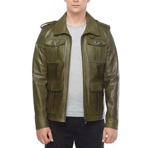 Veste en cuir pour homme du Pakistan, veste en cuir pas chère pour l'hiver, veste en cuir pour homme à prix de gros - Product Image 5