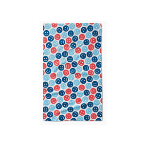 Rustic Charm 100% Cotton Smilie Embroidered Golf <b>Tea</b> <b>Towels</b> Jacquard Weave Eco Friendly Recyclable OEM ODM Custom MOQ Packs - Product Image 1