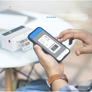 Impresora de Etiquetas Térmicas para Envíos, Impresora Inalámbrica de Etiquetas de Envío de 4x6 para Paquetes, Ampliamente Utilizada - Product Image 6