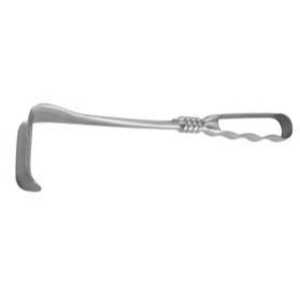 Retractor Hepático Mikulicz, Hoja Triangular, Retractor de Heridas Finas, Instrumentos Quirúrgicos de Acero Inoxidable, Manual, Certificado CE, SurgiRight - Product Image 2