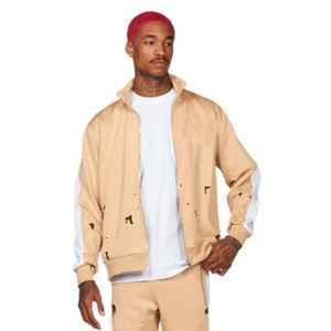 Ensemble de survêtements en coton biologique pour homme avec capuche zippée et vêtements de jogging ensemble de survêtements décontractés pour homme - Product Image 2