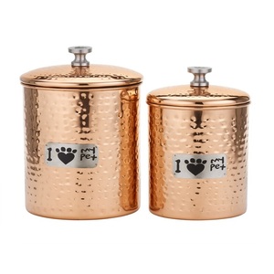 Boîte de rangement en argent de qualité supérieure faite à la main nouveau récipient à café décoratif meilleure vente boîte de conserve élégante classique - Product Image 4